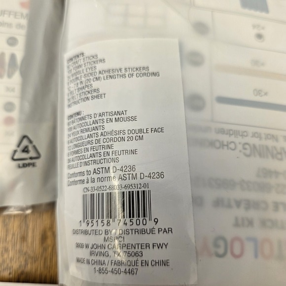 Thanksgiving Crafts Kids 4 Craft Kits DIY 29 Ornaments Fox‎ Turkey Scarecrow - Picture 10 of 13